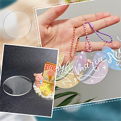 100Pcs Acrylic Sheets&nbsp;DIY-GO0003-34