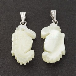 Natural Trochid Shell/Trochus Shell Pendants&nbsp;SSHEL-K027-08