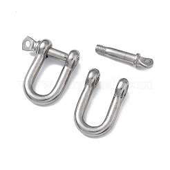 304 Stainless Steel Ring Clip Buckles for Bag Chain Strap&nbsp;STAS-C165-02A-P