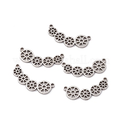 Non-Tarnish 201 Stainless Steel Connector Charms&nbsp;STAS-G293-01P