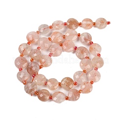 Natural Sunstone Beads Strands&nbsp;G-B094-A20-01
