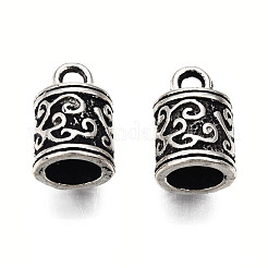 Tibetan Style Alloy Cord Ends&nbsp;FIND-T068-01AS