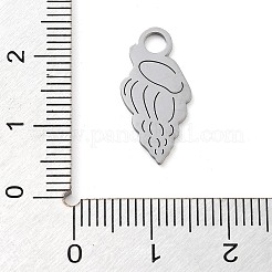 Anti-Tarnish 304 Stainless Steel Pendants&nbsp;STAS-M076-03P