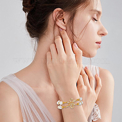 8Pcs Brass Micro Pave Clear Cubic Zirconia Fold Over Clasps&nbsp;KK-BBC0018-57