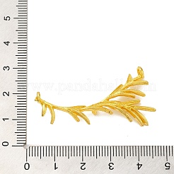 ラックメッキ合金ブランチシャンデリアコンポーネントリンク  カドミウムフリー＆鉛フリー  ゴールドカラー  43.5x22x5mm  穴：1.6mm&nbsp;FIND-C063-06G