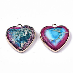 Natural Regalite/Imperial Jasper/Sea Sediment Jasper Pendants&nbsp;G-S359-191