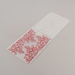 Plastic Embossing Folders&nbsp;DIY-WH0304-613A
