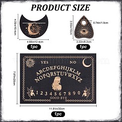 Wooden Witch Craft Sets&nbsp;DJEW-WH0063-30J
