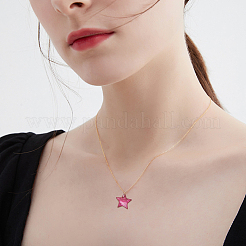 天然淡水貝ペンダント50個5色  染め  スター  ミックスカラー  19~20x20.5~21.5x1~2mm  穴：1.6mm&nbsp;SHEL-FH0001-07