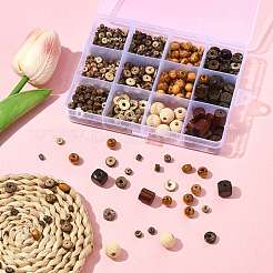 Natural Coconut Bead and Wood Beads&nbsp;WOOD-FS0002-35