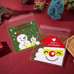 400 Pcs 4 Styles Self-Adhesive Christmas Candy Bags&nbsp;JX061A