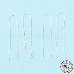 925 Sterling Silver Ear Thread with Peg Bails&nbsp;STER-P047-12S