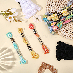42 Skeins Polyester Embroidery Floss&nbsp;DIY-CY0002-45