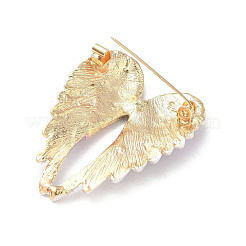 Alloy Rhinestone Brooches for Backpack Clothes&nbsp;JEWB-M068-02G-02