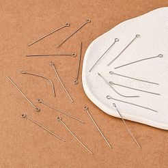 Tarnish Resistant 304 Stainless Steel Eye Pin&nbsp;STAS-E013-0.6x40mm