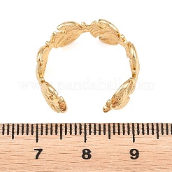 304ステンレススチールカフオープンリング  鳥  イオンプレーティング（ip）  ゴールドカラー  8.5mm  内径：18mm&nbsp;SA-H001-15G