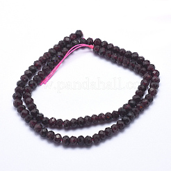Natural Garnet Beads Strands&nbsp;G-K223-26-4mm