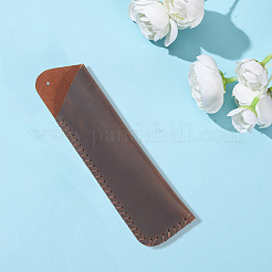 牛革ペンケース  ココナッツブラウン  167x42.5x13mm&nbsp;AJEW-WH20121-03