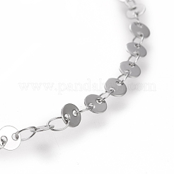 Non-Tarnish 304 Stainless Steel Link Chains Necklaces&nbsp;NJEW-I238-14C-P