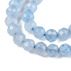 Natural White Jade Bead Strands&nbsp;G-R344-4mm-05