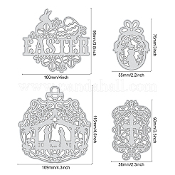 Easter Carbon Steel Cutting Dies Stencils&nbsp;DIY-DM0001-021
