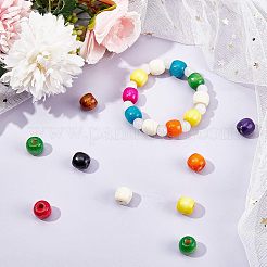 Natural Wood Beads&nbsp;WOOD-FH0001-01-LF