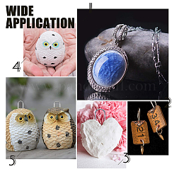 Brass Tin Wire Guardian and Protectors&nbsp;KK-GA0001-05P