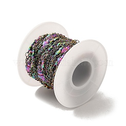 Ion Plating(IP) 304 Stainless Steel Mushroom Link Chains&nbsp;STAS-B041-11MC