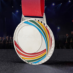 3Pcs 3 Colors Alloy Enamel Medal&nbsp;AJEW-FG0002-64