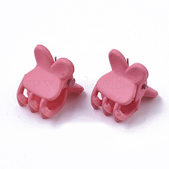 ヘアアクセサリー  プラスチックバンスクリップ  スプレー式塗料  ミックスカラー  15x12x16mm&nbsp;PHAR-R176-02