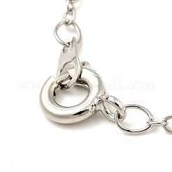 3Pcs 3 Styles Glass Wishing Bottle Pendant Necklaces&nbsp;NJEW-FS0001-02
