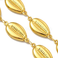 304 Stainless Steel Shell Shape Link Chain Bracelet Making&nbsp;AJEW-JB01614