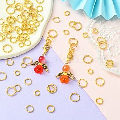90Pcs 3 Styles Iron Open Jump Rings&nbsp;IFIN-YW0003-45