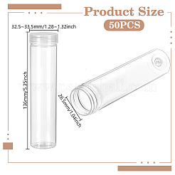 50Pcs Plastic Coin Storage Box&nbsp;AJEW-GA0010-08