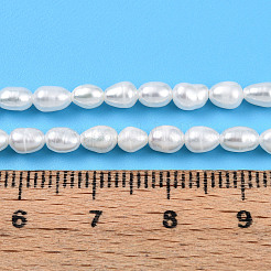 Natural Cultured Freshwater Pearl Beads Strands&nbsp;PEAR-N012-03P-01