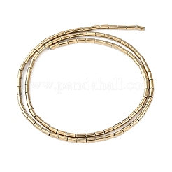 Electroplated Synthetic Non-magnetic Hematite Beads Strands&nbsp;G-K366-I01-01