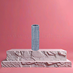 Plastic Handle Clay Texture Roller&nbsp;DIY-WH0699-88C