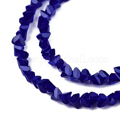 Opaque Solid Color Glass Beads Strands&nbsp;GLAA-N052-01-A