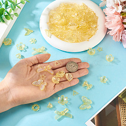 182Pcs 100G Transparent Acrylic Beads&nbsp;OACR-TA0003-69B
