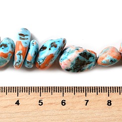 Dyed Natural Magnesite Beads Strands&nbsp;G-L617-A01-01