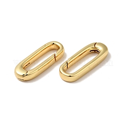 Brass Spring Gate Rings&nbsp;KK-J301-02G