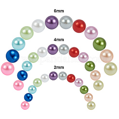 Imitation Pearl Acrylic Beads&nbsp;OACR-PH0001-04
