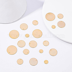 40Pcs 4 Style Brass Pendant&nbsp;KK-BC0001-94G