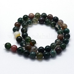 Natural Indian Agate Beads Strands&nbsp;G-I199-05-8mm