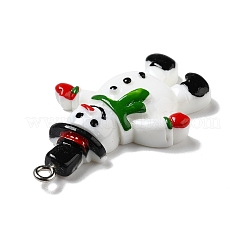 Opaque Resin Pendants&nbsp;RESI-D055-002P