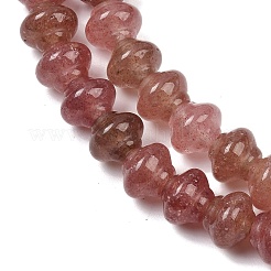 Natural Strawberry Quartz Beads Strands&nbsp;G-P595-C01-01