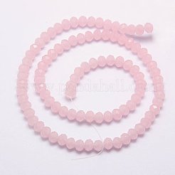 Imitation Jade Glass Bead Strands&nbsp;GLAA-F001-3x2mm-27