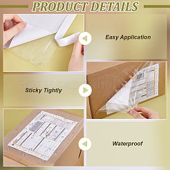 100Pcs Transparent Plastic Self-Adhesive Express Envelope Mailing Bags&nbsp;AJEW-BC0007-51