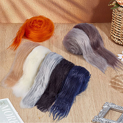 9Pcs 9 Styles Artificial Wool Costume Accessories&nbsp;DIY-MA0007-02