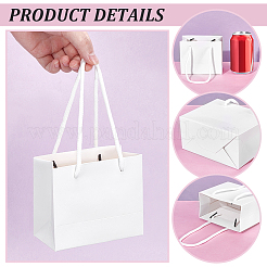120Pcs Paper Packing Bags with Polyester Handles&nbsp;ABAG-WA0001-20